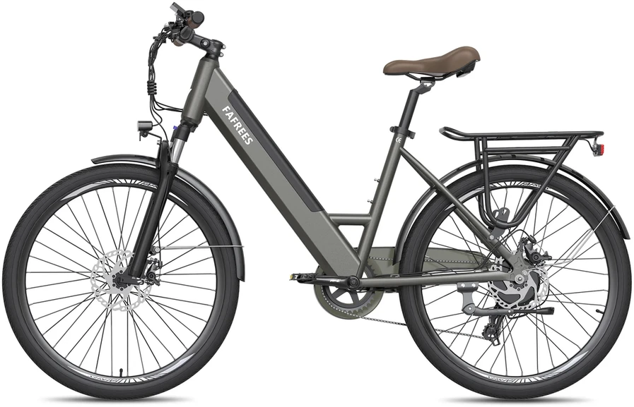 Elektrinis dviratis Fafrees F26 Pro 26", pilkas, 250W,14,5Ah