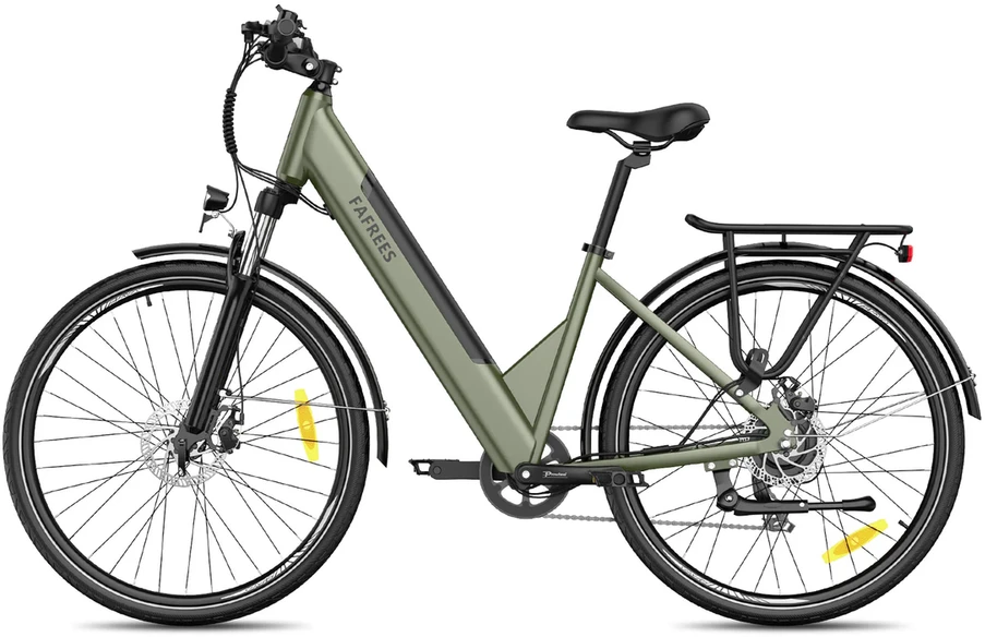 Elektrinis dviratis Fafrees F28 Pro 27,5", žalias, 250W, 14,5Ah