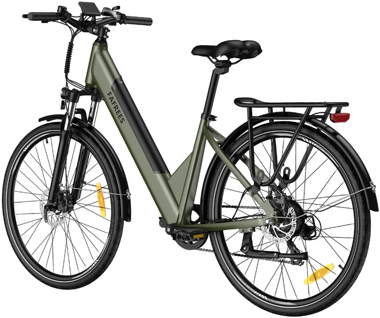 Elektrinis dviratis Fafrees F28 Pro 27,5", žalias, 250W, 14,5Ah