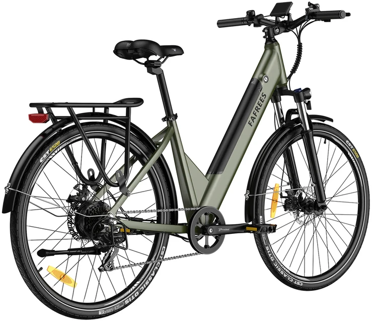 Elektrinis dviratis Fafrees F28 Pro 27,5", žalias, 250W, 14,5Ah