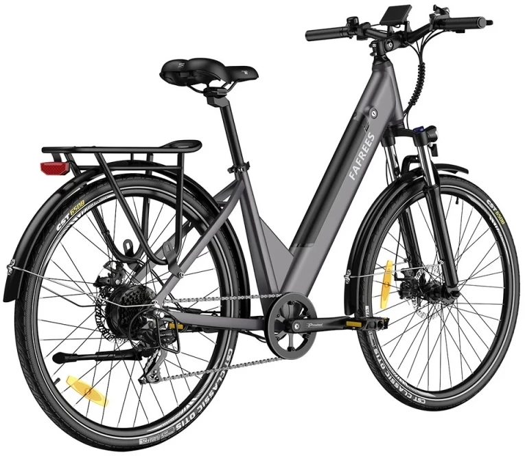 Elektrinis dviratis Fafrees F28 Pro, 27,5", pilkas, 250W, 18Ah