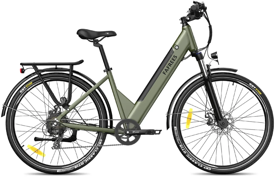 Elektrinis dviratis Fafrees F28 Pro 27,5", žalias, 250W, 14,5Ah