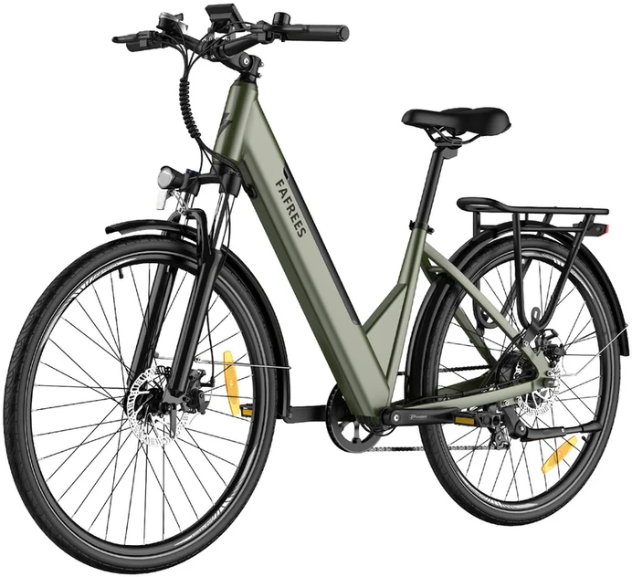 Elektrinis dviratis Fafrees F28 Pro 27,5", žalias, 250W, 14,5Ah