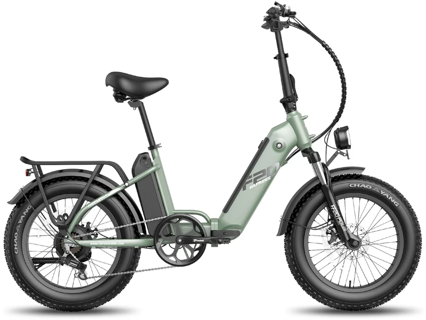 Elektrinis dviratis Fafrees FF20 Polar, 20", žalias, 500W, 20,8Ah
