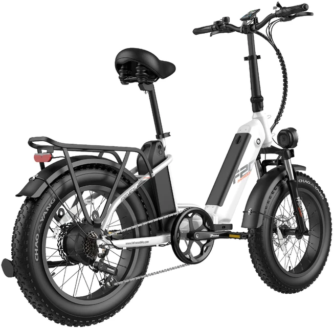 Elektrinis dviratis Fafrees FF20 Polar, 20", baltas, 500W, 20,8Ah