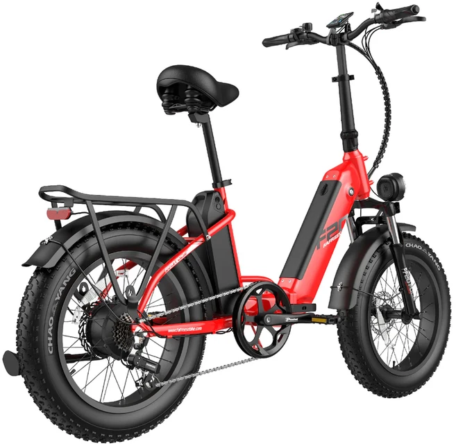 Elektrinis dviratis Fafrees FF20 Polar 20", raudonas, 500W, 20,8Ah