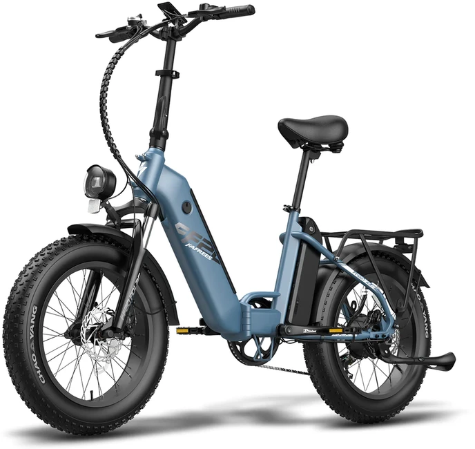 Elektrinis dviratis Fafrees FF20 Polar, 20", mėlynas, 500W, 20,8Ah