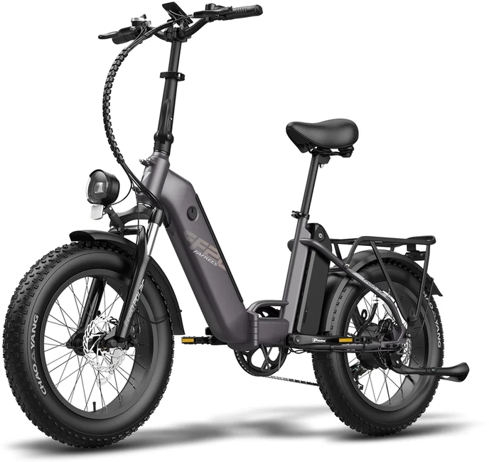 Elektrinis dviratis Fafrees FF20 Polar, 20", juodas, 500W, 20,8Ah