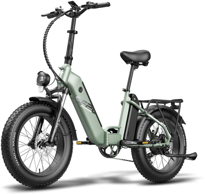 Elektrinis dviratis Fafrees FF20 Polar, 20", žalias, 500W, 20,8Ah
