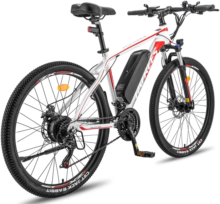 Elektrinis dviratis Fafrees Hailong One 26", baltas, 250W, 13Ah