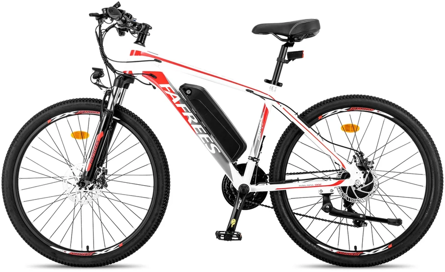 Elektrinis dviratis Fafrees Hailong One 26", baltas, 250W, 13Ah