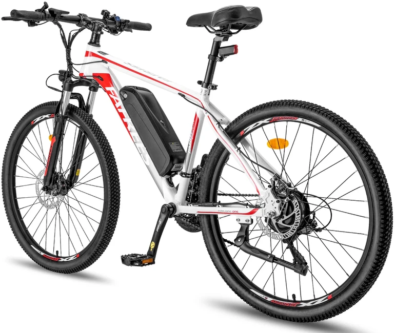 Elektrinis dviratis Fafrees Hailong One 26", baltas, 250W, 13Ah