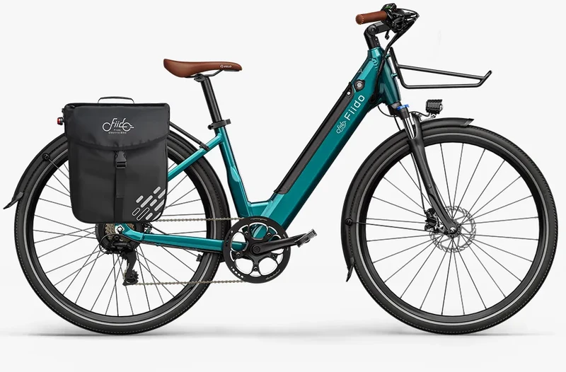 Elektrinis dviratis Fiido C11 Pro, 27,5", 250W, mėlynas