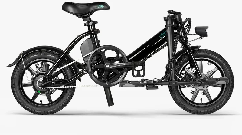 Elektrinis dviratis Fiido D3 Pro 14", 250W, juodas