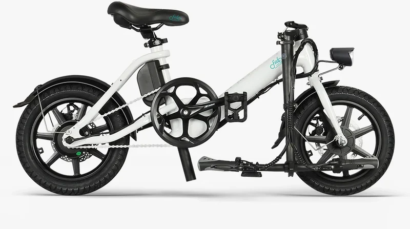 Elektrinis dviratis Fiido D3 Pro 14", 250W, baltas