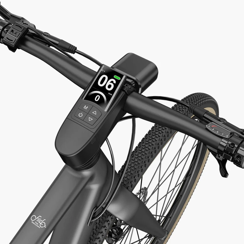 Elektrinis dviratis Fiido Gravel C21, L, pilkas