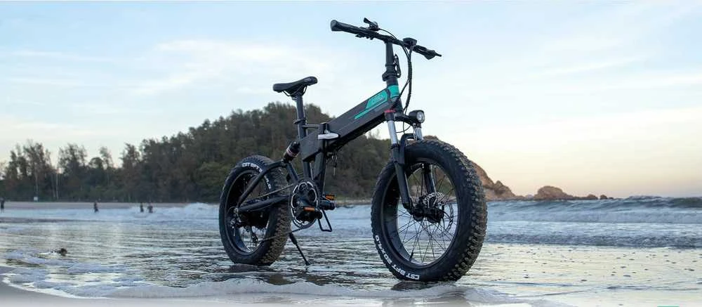 Elektrinis dviratis Fiido M1 Pro, 20", 500W, 12,8Ah, juodas