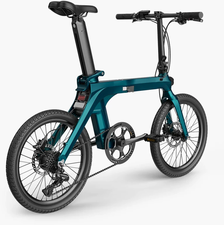 Elektrinis dviratis Fiido X, 20", 250W, mėlynas