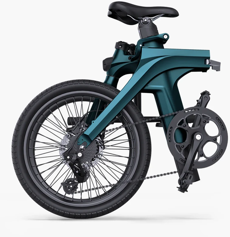Elektrinis dviratis Fiido X, 20", 250W, mėlynas