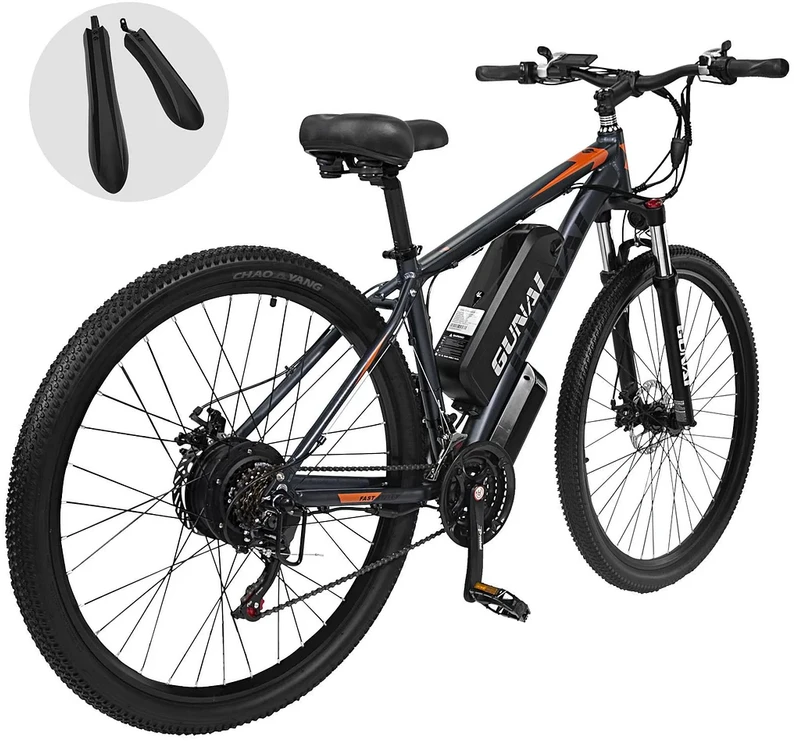 Elektrinis dviratis Gunai GN29, 29", 750W, 15Ah, juodas