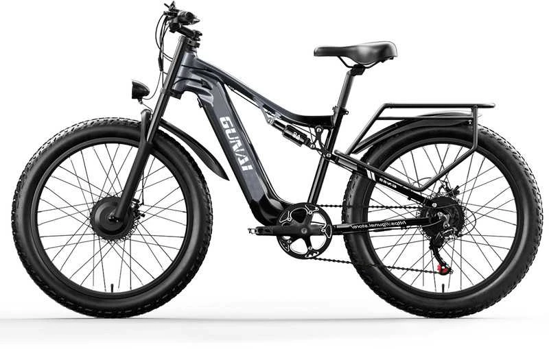 Elektrinis dviratis Gunai GN68, 26", 2000W, 17,5 Ah SAMSUNG, juodas