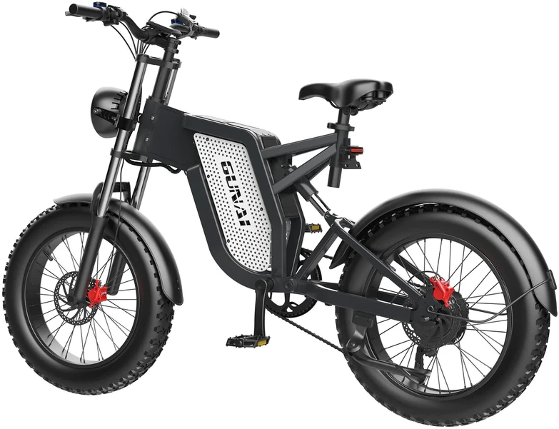 Elektrinis dviratis Gunai MX25, 20", 1000W, 25Ah, juodas