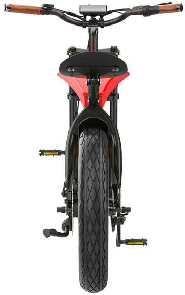 Elektrinis dviratis Hidoes B10, 20", 1000W, 12,5Ah, raudonas