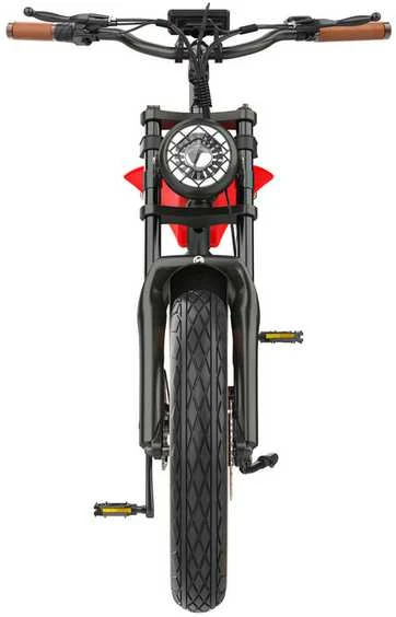 Elektrinis dviratis Hidoes B10, 20", 1000W, 12,5Ah, raudonas
