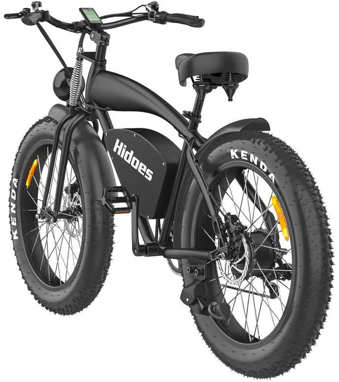 Elektrinis dviratis Hidoes B3, 26", juodas, 1200W, 17,5Ah