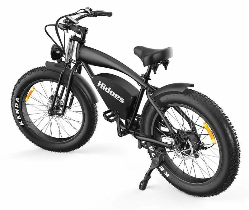 Elektrinis dviratis Hidoes B3, 26", juodas, 1200W, 17,5Ah