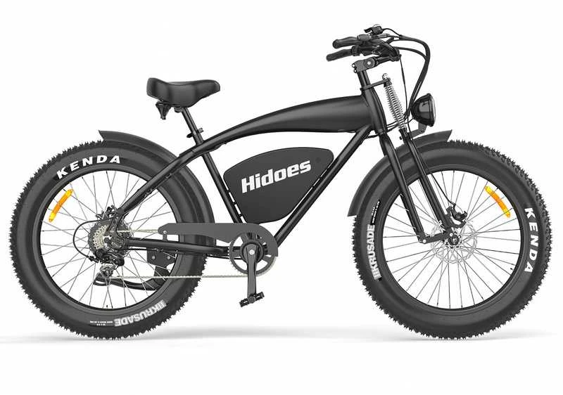 Elektrinis dviratis Hidoes B3, 26", juodas, 1200W, 17,5Ah