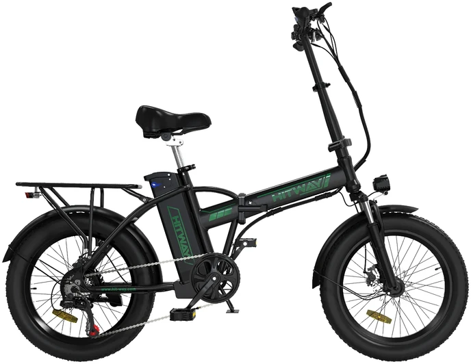 Elektrinis dviratis Hitway BK11, 20", 250W, 11,2Ah, juodas