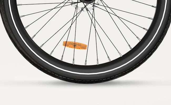 Elektrinis dviratis Hitway BK19, 27.5", 250W, baltas
