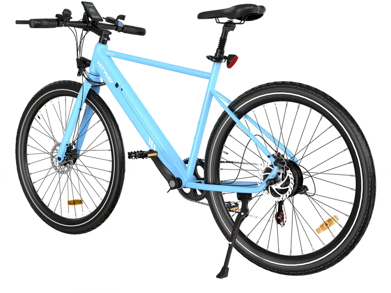 Elektrinis dviratis Hitway BK19, 27.5", 250W, mėlynas