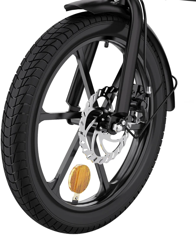Elektrinis dviratis Hitway BK3S, 20", 250W, 10,4Ah, juodas