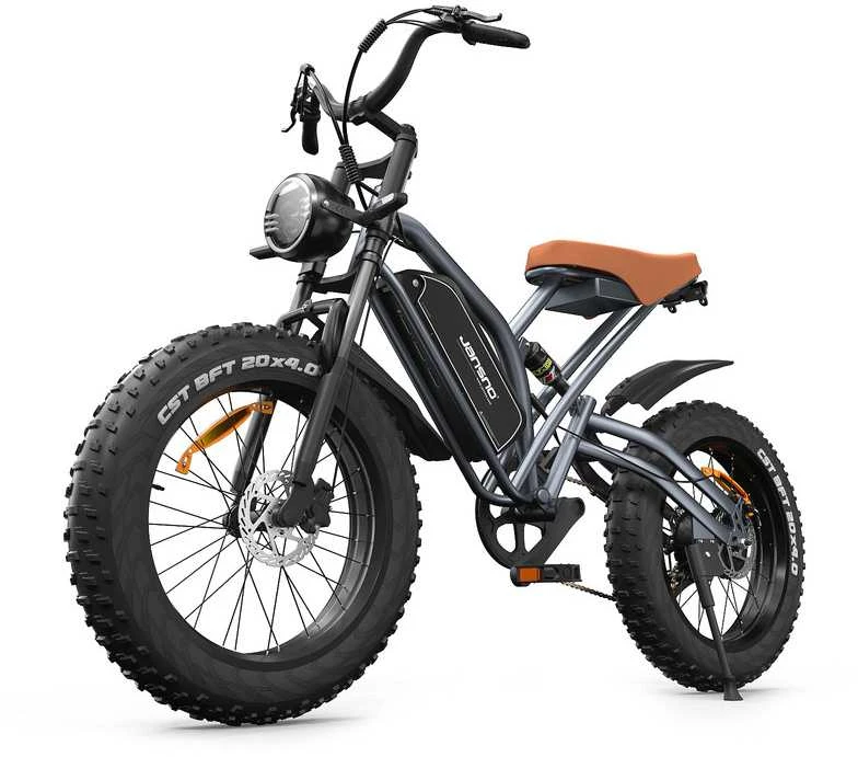 Elektrinis dviratis Jansno X50, 20", 750W, 14Ah, juodas