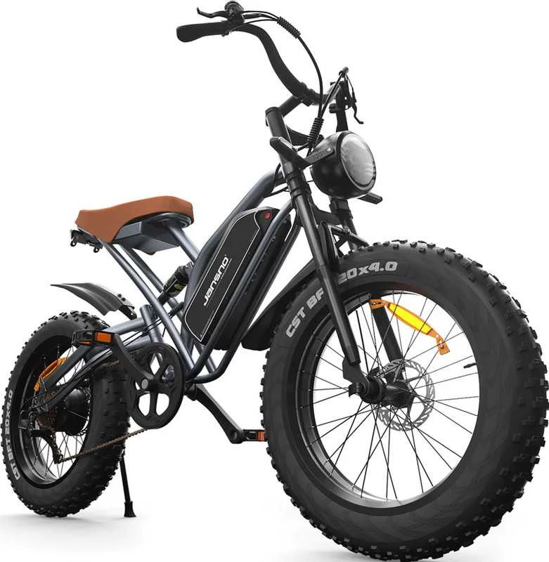 Elektrinis dviratis Jansno X50, 20", 750W, 14Ah, juodas