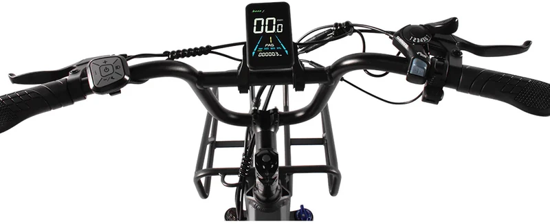 Elektrinis dviratis Kaisda K201, 20", 250W, 20,08Ah, juodas
