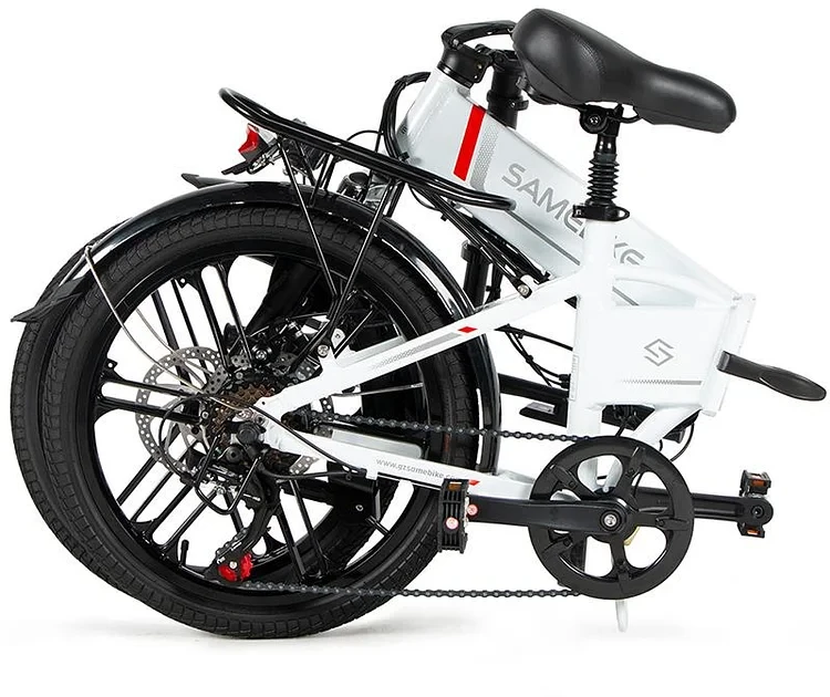 Elektrinis dviratis Samebike 20LVXD30-II, 20", 350W, 10Ah, baltas