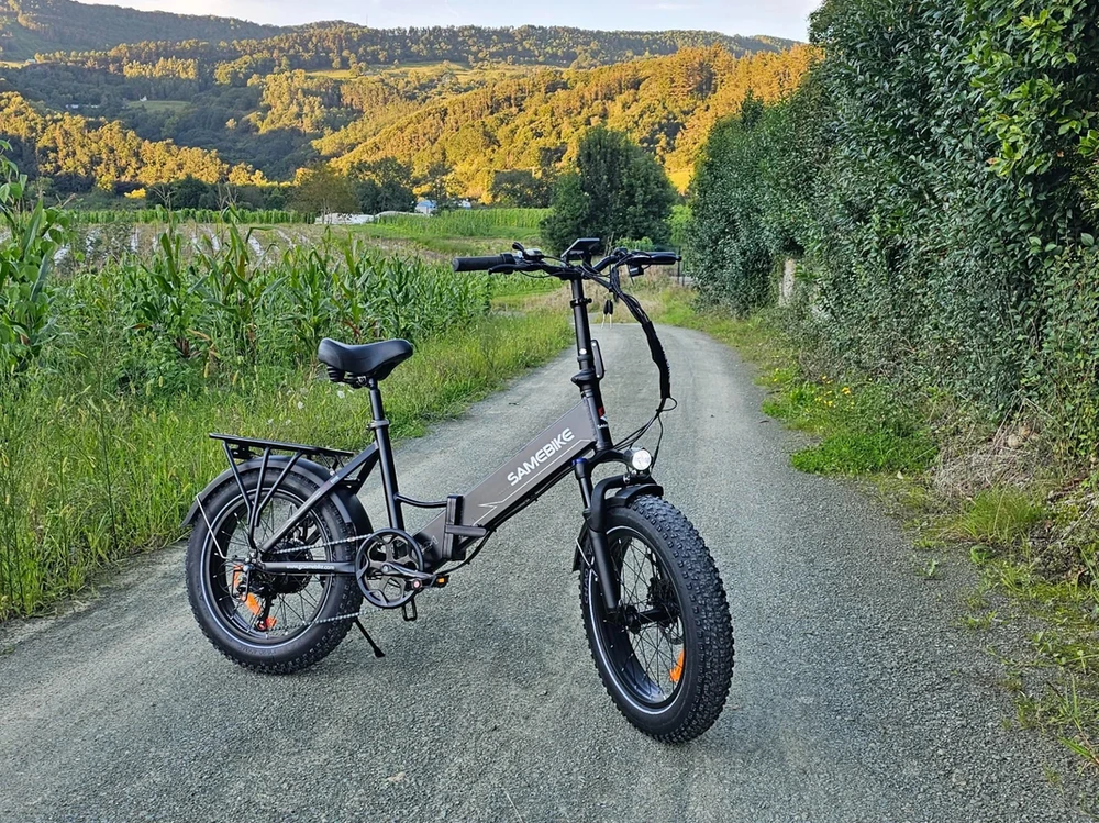 Elektrinis dviratis Samebike LOTDM200, 20", 750W, 13Ah, juodas