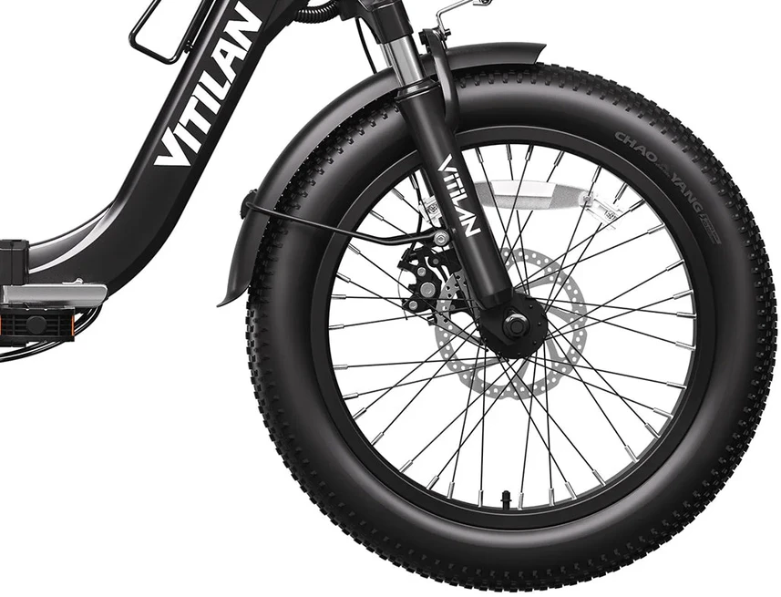 Elektrinis dviratis Vitilan U3, 20", 750W, 13Ah, žalias