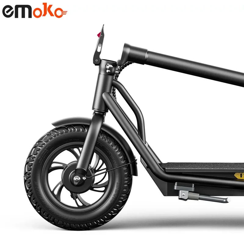 Elektrinis paspirtukas Emoko A19, 12", 500W, 17Ah, juodas