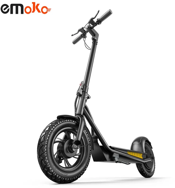 Elektrinis paspirtukas Emoko A19, 12", 500W, 17Ah, juodas
