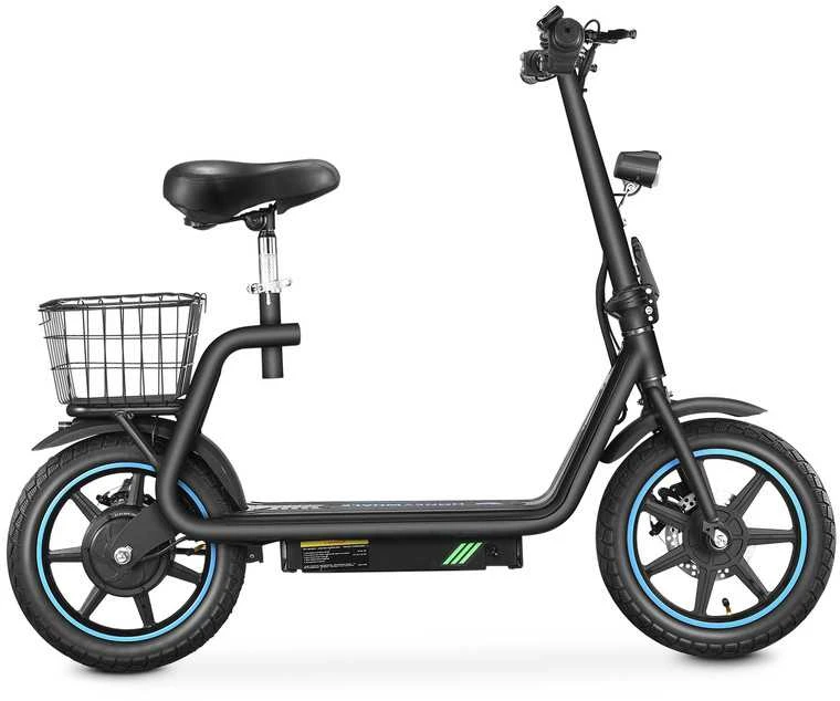 Elektrinis paspirtukas Honeywhale M5 Elite, 14", 500W, 13Ah, juodas