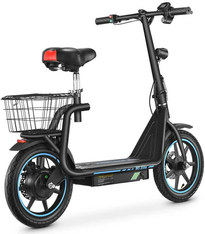 Elektrinis paspirtukas Honeywhale M5 Elite, 14", 500W, 13Ah, juodas