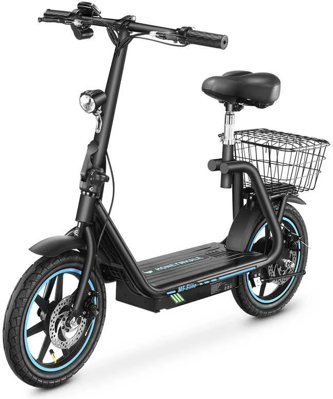 Elektrinis paspirtukas Honeywhale M5 Elite, 14", 500W, 13Ah, juodas