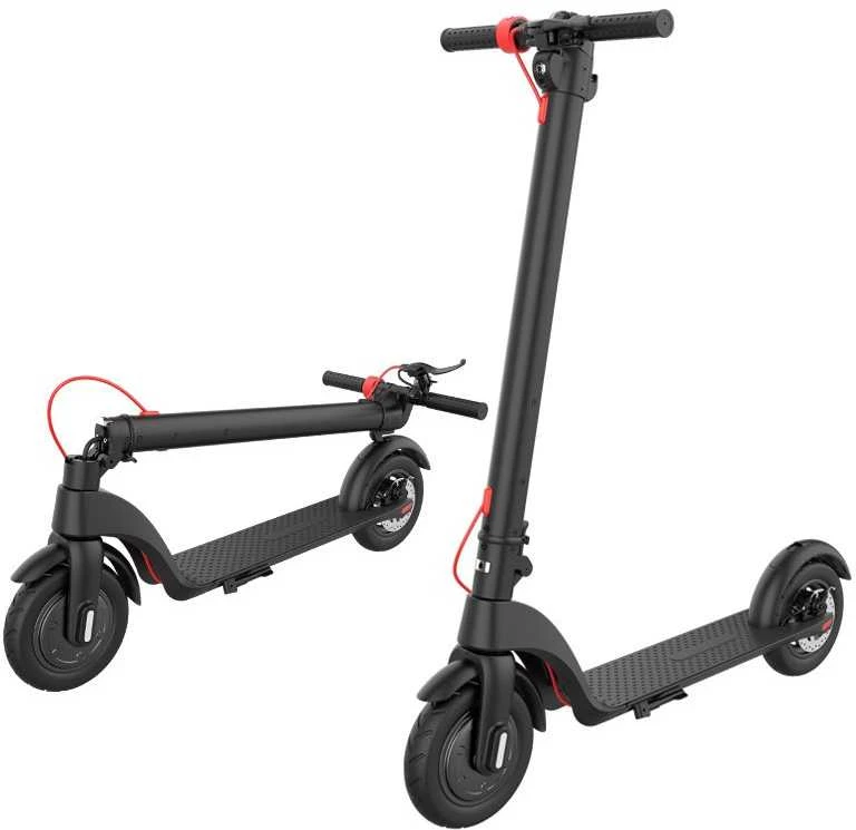 Elektrinis paspirtukas HX X7, 10", 350W, juodas