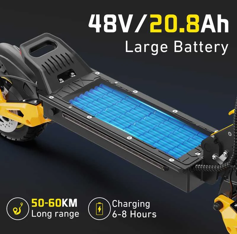 Elektrinis paspirtukas Ienyrid ES1, 10", 2400W, 20,8Ah