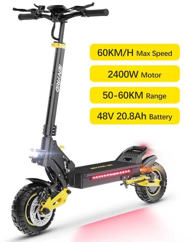 Elektrinis paspirtukas Ienyrid ES1, 10", 2400W, 20,8Ah