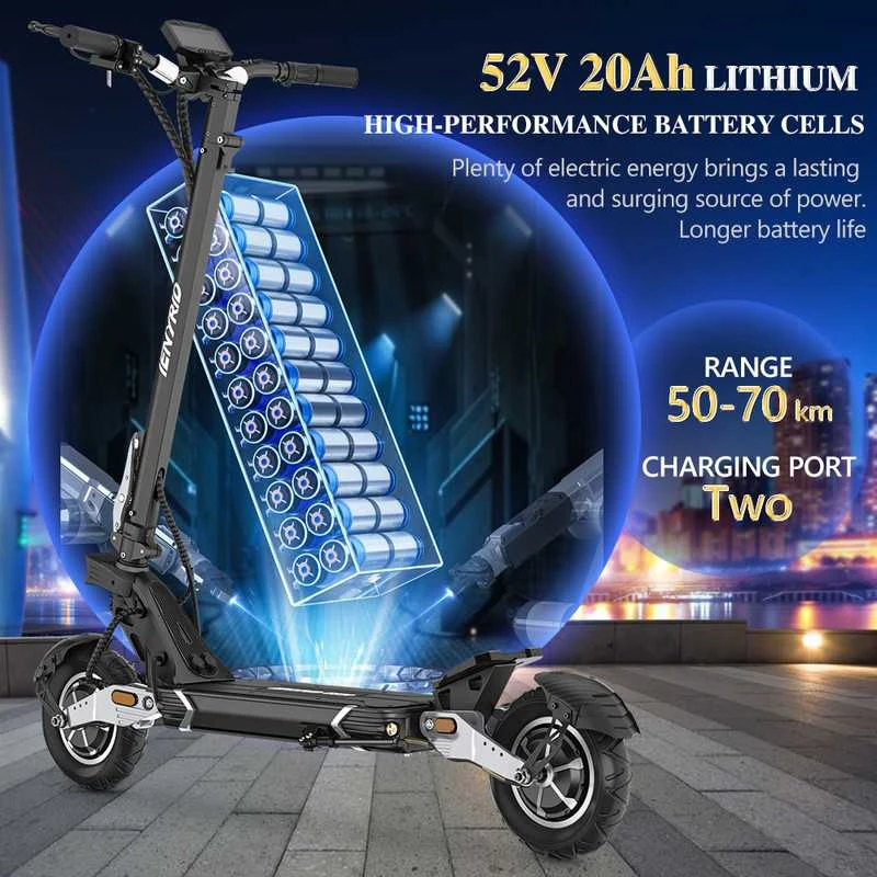 Elektrinis paspirtukas Ienyrid ES30, 2400W, 20Ah